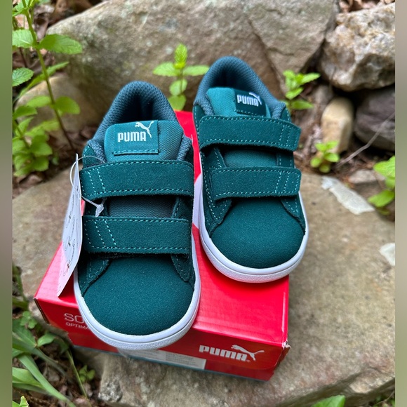 Toddler 9 Puma Smash v2 SD V Inf varsity green- - Picture 2 of 16